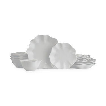 Sophie Conran Floret 12 Piece Set, Dove Grey